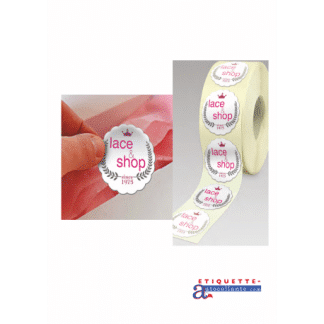 Étiquettes papier velin adhésif permanent repositionnable 76 x 51 mm